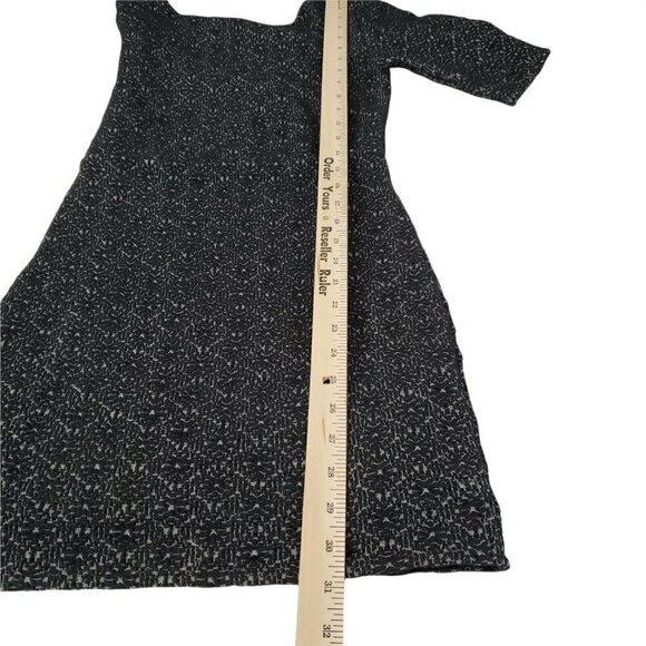Free People Dress Womens Small Black Lady Pucker Bodycon Mini Scoop Back NWT - Picture 13 of 13